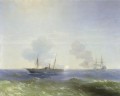 Batalla del vapor Vesta y el acorazado turco Ivan Aivazovsky
